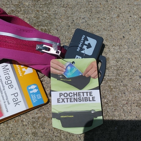 Compact expandable running pak pink - Picture 3 of 3